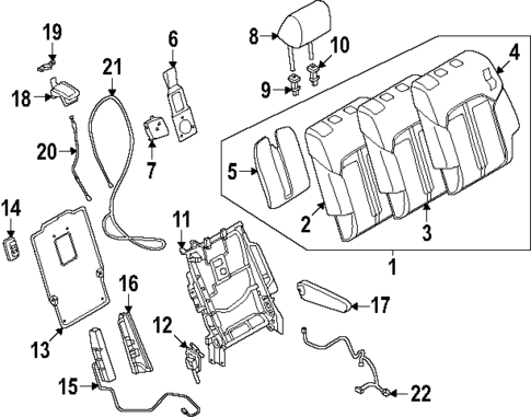 Second Row Seats for 2025 Mazda CX-90 #6