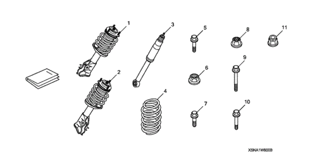 Suspension Kit (MT) for 2011 Honda Civic #0