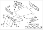 16131176747 - Vehicle Trim: Plastic Nut for Coarse Threaded Pin for BMW Image