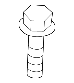 9YA590602A - Electrical: Headlamp Bolt for Mazda: 3, 5, 6, CX-3, CX-5, CX-7, CX-9, MPV, MX-5 Miata, Protege, Protege5 Image