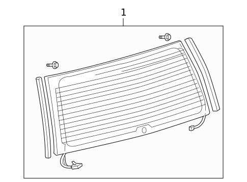 Glass - Lift Gate for 2006 Lexus GX470 #0