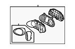 94031B8170UU5 - Body: Cluster Assembly for Hyundai Image