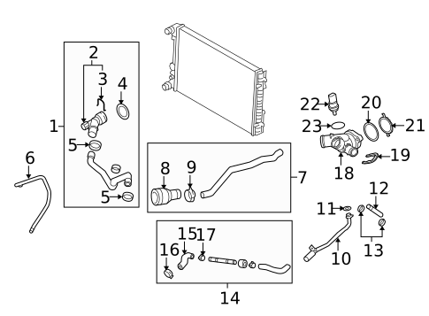 Hoses & Lines for 2012 Volkswagen Jetta #2