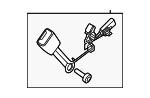 PC3Z2660044AC - Electrical: Outer Buckle for Ford Image