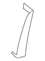 883904D040CS8 - Body: Map Pocket for Kia: Sedona Image