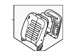 883004D221CS8 - Body: Seat Back Assembly for Kia: Sedona Image