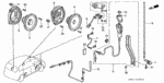 90683SB3003 - Electrical/Exhaust/Heater/Fuel: CLIP, WIRE HARNESS for Honda Image