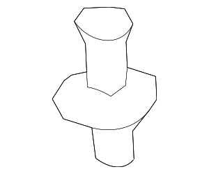 XR811158 - Cooling System: Lock Plate Cover Fastener for Jaguar Image