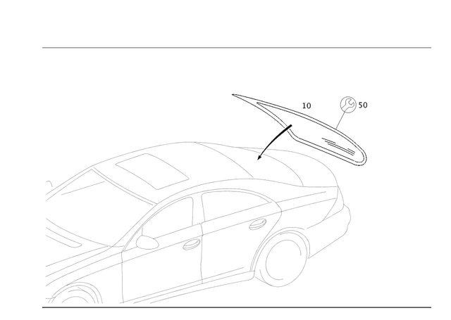 219670078064 - Windows: Rear Window for Mercedes-Benz Image image
