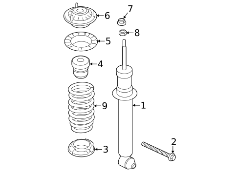 Struts & Components for 2013 BMW 528i xDrive #0