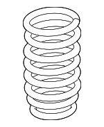 33536794653 - Suspension: Coil Spring for BMW Image