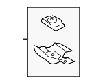 FL3Z15000L07A - Body: Floor Support for Ford Image