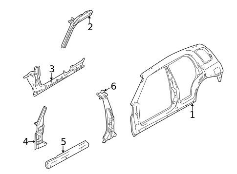 Rocker for 2004 Suzuki Vitara #0