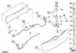 51247183196 - : Trunk Lid Lock, With Micro Switch for BMW Image