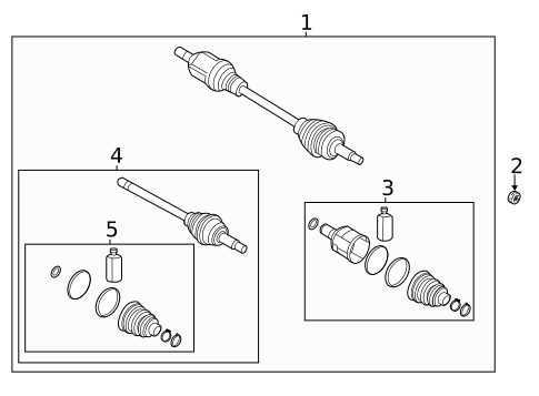 Drive Axles for 2020 Hyundai Venue #0