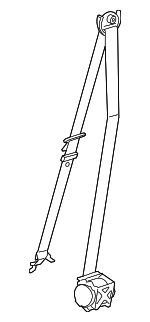 72117367253 - Electrical: Seat Belt Assembly for BMW Image