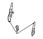 2C5Z7861383AA - Body: Latch Assembly for Ford: Explorer | Lincoln: Aviator Image