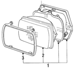 8941307960 - : Headlamp Assembly for Isuzu Image