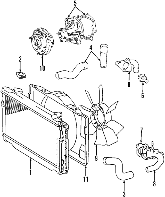 1657266021 - : Lower Hose for Lexus Image
