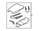 83407T7WA01ZA - : Armrest Assembly for Honda: HR-V Image