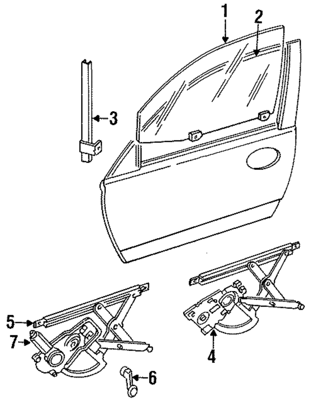 R4624625 - Electrical: Window Motor for Mopar Image