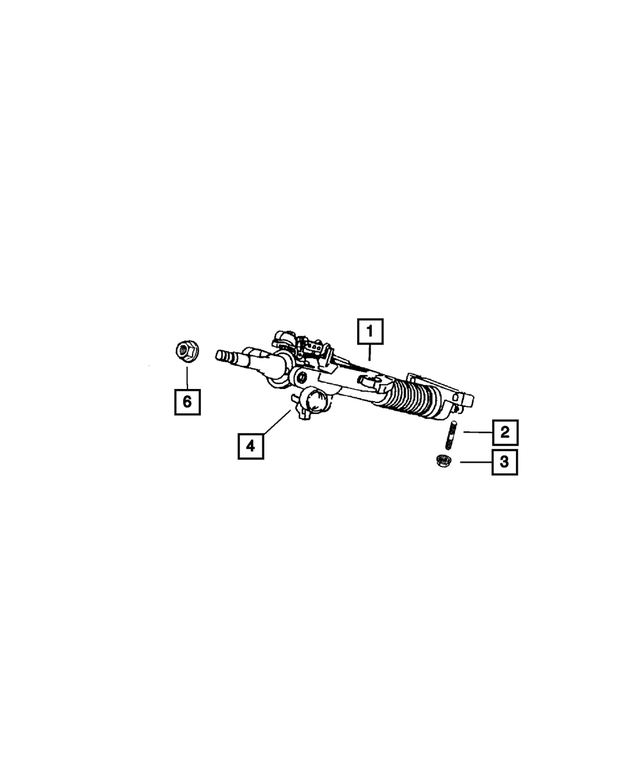 55115970AI - Steering: Steering Column for Mopar Image