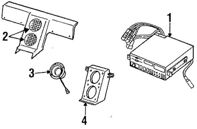 4643021 - Body: Radio for Mopar Image