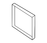 3QF898003 - HVAC: Evaporator Assembly Gasket for Volkswagen: Atlas, Atlas Cross Sport, Tiguan Image