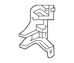 3QF820505 - HVAC: Flange for Volkswagen: Tiguan Image