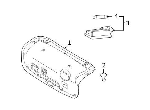 Interior Trim - Trunk for 2008 Kia Optima #0