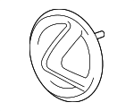 5314130510 - Body: Emblem for Lexus: ES350, GS Turbo, GS200t, GS300, GS350, GS460, GX460, IS200t, IS250, IS300, IS350, LS460, LX570, NX200t, RX350 Image