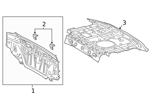Rear Body for 2025 Toyota Corolla #0