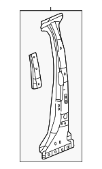 22844496 - Body: Center Pillar Reinforced for Buick: Envision Image