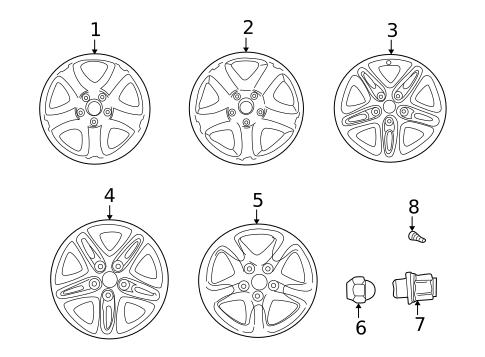 Wheels for 2005 Toyota RAV4 #0