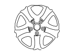 4261142262 - Suspension: Wheel Steel for Toyota: RAV4 Image