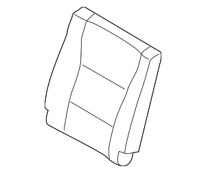 NL3Z1666600EC - : Seat Back Cover for Ford: F-150, F-150 Lightning Image