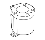 FS1N20500 - Exhaust: Catalytic Converter for Mazda Image