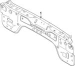 69100DO000 - Body: Rear Body Panel for Kia: EV9 Image