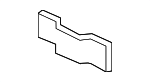 6Q6813269 - Body: Retainer for Volkswagen Image