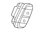 5C5962126WHS - Body: Lock Switch for Volkswagen: Beetle Image