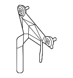 B32H32603 - : 2004-2009 Mazda 3 - Upper Bracket for Mazda: 3 Image