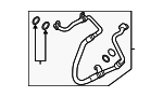 LR120446 - : Discharge Hose for Land-Rover Image