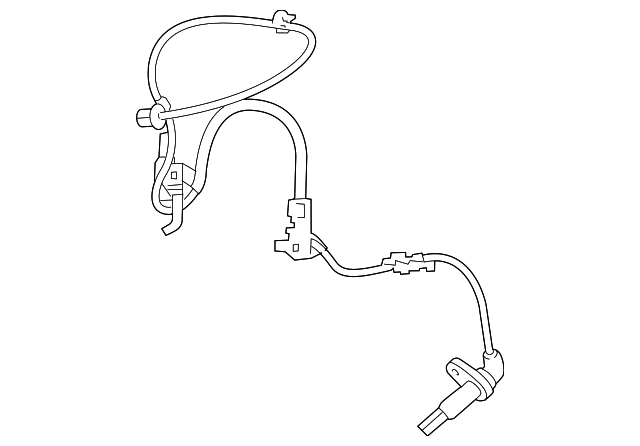 89542-06081 - ABS Wheel Speed Sensor 2018-2024 Toyota
