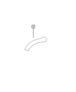 68229420AA - Labels: Space Saver Spare Warning Label for Chrysler: 300, Pacifica, Voyager | Dodge: Challenger, Charger, Durango, Journey | Jeep: Cherokee, Grand Cherokee, Grand Cherokee L, Grand Cherokee WK | Ram: 2500, 3500 Image