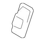 64315AG010JC - Body: Lock Cover for Subaru: Crosstrek, Forester, Impreza, XV Crosstrek Image