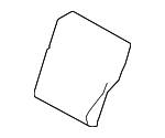 64330FL010 - Body: Seat Back Pad for Subaru: Crosstrek Image
