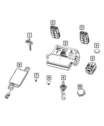 68384435AA - Electrical: Transmitter Battery for Mopar Image