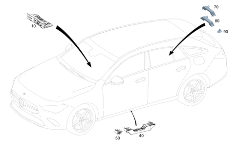 KEYLESS GO&reg; for 2017 Mercedes-Benz CLA 250 #0