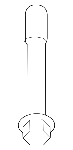 33326760361 - : Rear Mount Bolt for BMW: 318i, 318is, 323Ci, 323i, 323is, 325Ci, 325i, 325is, 325xi, 328Ci, 328i, 328is, 330Ci, 330i, 330xi, M3, X3, Z4 Image