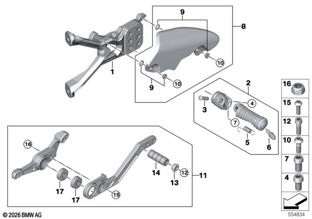 77257728889 - : End Cap                   for BMW-Motorrad Image